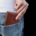Cognac Full Grain Leather Minimalist Wallet - Image 5