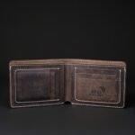 Brown Full Grain Leather Minimalist Wallet - Image 3
