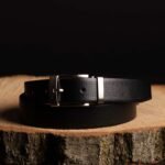 Slim Reversible Brown/Black 30mm 100% Real Leather Belt - Image 4