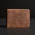 Black Full Grain Leather Minimalist Wallet