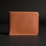Brown Full Grain Leather Minimalist Wallet - Image 6
