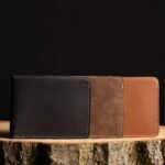 Brown Full Grain Leather Minimalist Wallet - Image 2