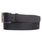 The Long Haul Belt  - Oversize Classic Black 100% XXXL Plus Size Leather Belt