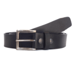 The Long Haul Belt  - Oversize Classic Black 100% XXXL Plus Size Leather Belt - Image 5