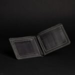 Brown Full Grain Leather Minimalist Wallet - Image 8