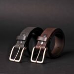 The Matrix Belt - Black Perforated 100% Full-Grain Leather Belt - Image 4