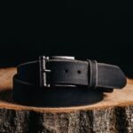 The Pinnacle Belt - Black 100 % Premium Leather Belt - Image 4