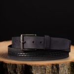 Brown Arrow Patterned 100% Real Distressed Leather Belt - Image 10