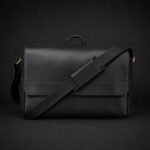Madrid - Distressed Full-Grain Leather Laptop Bag - Image 4