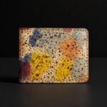 The Splatter Wallet - Premium Nappa Full Grain Leather Hand Stitched Wallet