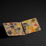 The Splatter Wallet - Premium Nappa Full Grain Leather Hand Stitched Wallet - Image 3