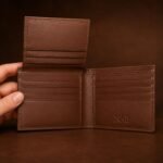The Topaz Wallet - Premium Brown Nappa Full Grain Leather Wallet - Image 11