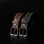The Purpose Belt - Arrow Patterned 100% Real Leather Belt - Image 4