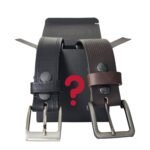Mystery Box  - One Less Than Perfect Full-Grain Leather Belt - Image 3