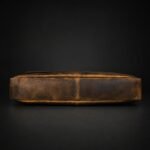 Madrid - Distressed Full-Grain Leather Laptop Bag - Image 7