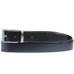 Slim Reversible Brown/Black 30mm 100% Real Leather Belt - Image 5