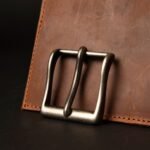 Wavy Edge Belt Buckle with Wavy Prong - 40 mm/ 1.6"